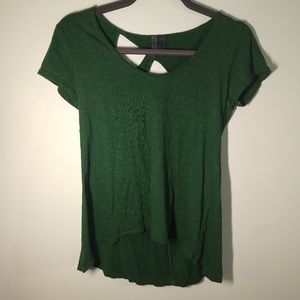 Anthropologie Cut Out T Shirt
